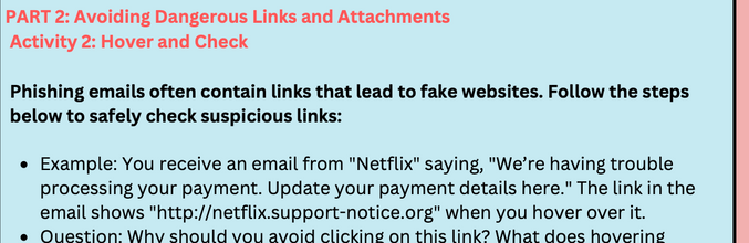 Protect Yourself from Phishing Attacks- With Answer Key